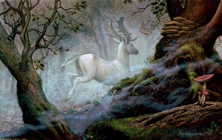 "The White Stag" - Ruth Sanderson, 1990